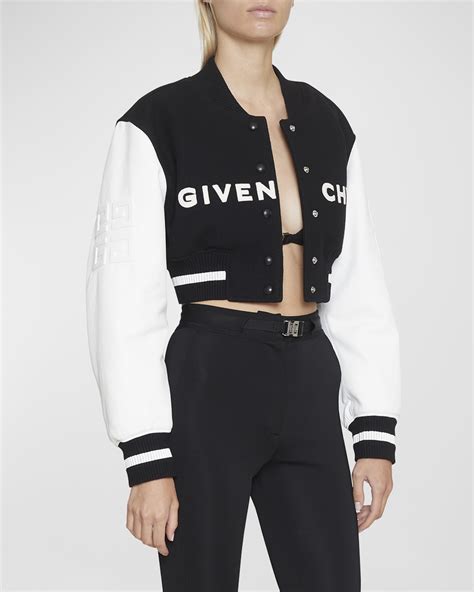 givenchy airplane jacket|men cropped bomber jacket.